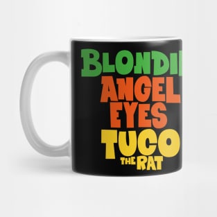 Sergio Leone - The Good, the Bad, and the Ugly Tribute Mug